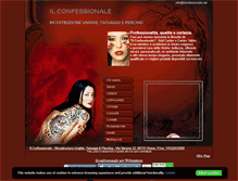 Tablet Screenshot of ilconfessionale.net